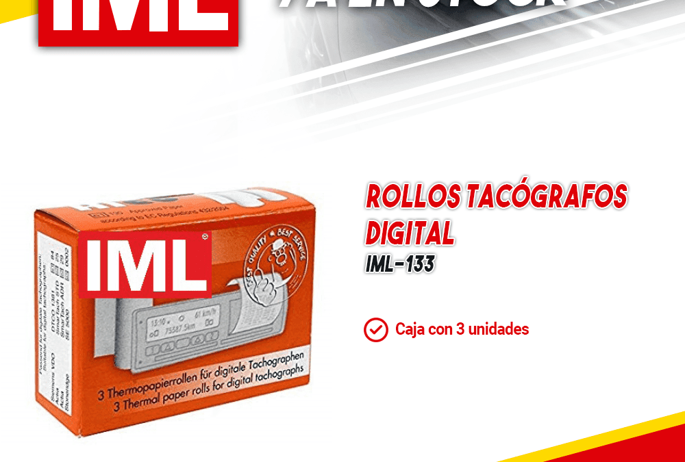 Discos y Rollos Tacógrafos de IML World Car: Garantizando la Seguridad en la Carretera