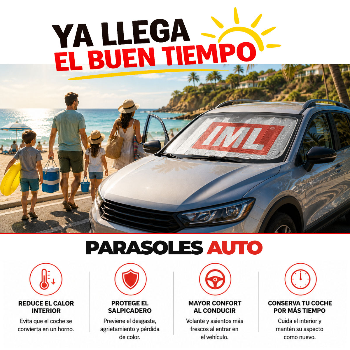 Nueva gama de parasoles auto