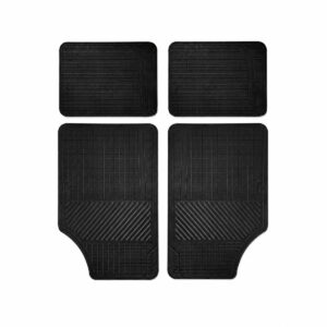 Alfombrillas de Goma Reversibles para Coche 4 Piezas
