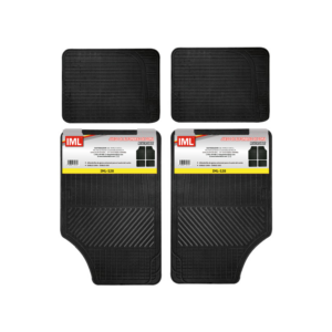 JGO ALFOMBRAS GOMA REVERSIBLE 4 pcs