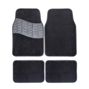 Juego de Alfombrillas de Moqueta Jamaica para Coches 4 Piezas