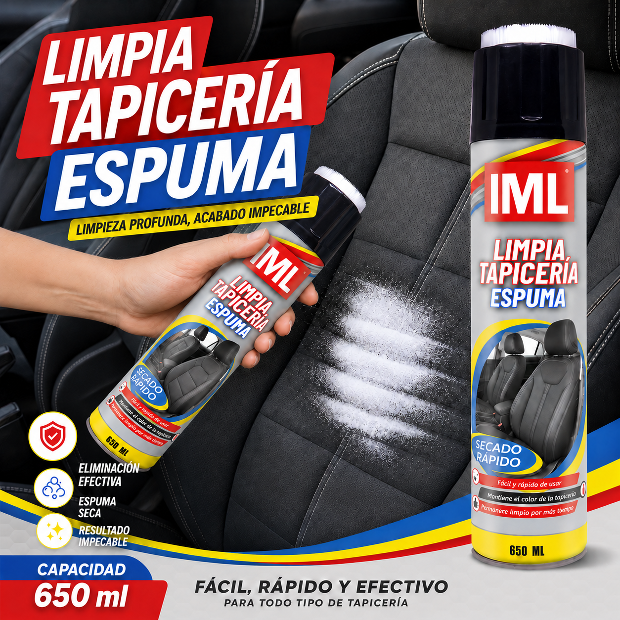 LIMPIA TODO - FOAM CLEANER 650 ML - Imagen 2