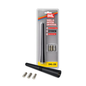 VARILLA ANTENA PARA COCHE 9CM ADPT. 5-6-7 MM
