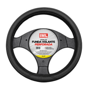 Funda para Volante de Coche Piel Perforada 37-39 cm