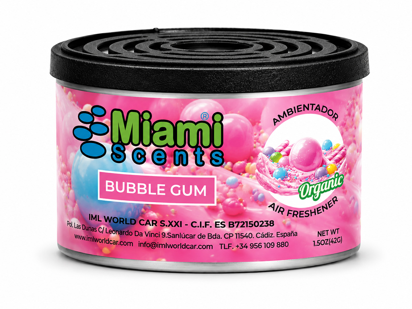 Miami Organic Bubble Gum