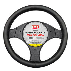 Funda de Piel Natural para Volante 37-39 cm