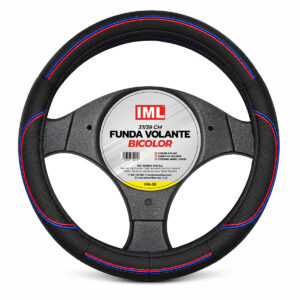 Funda para volante de Coche Bicolor 37-39 cm