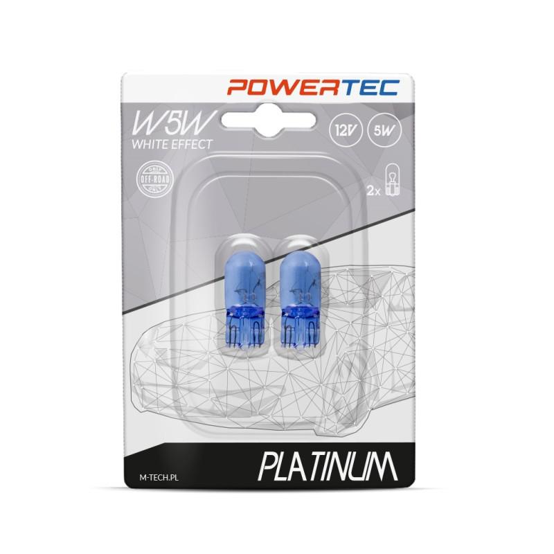 Powertec W5W T10 12V 5W WEGDE Platinum
